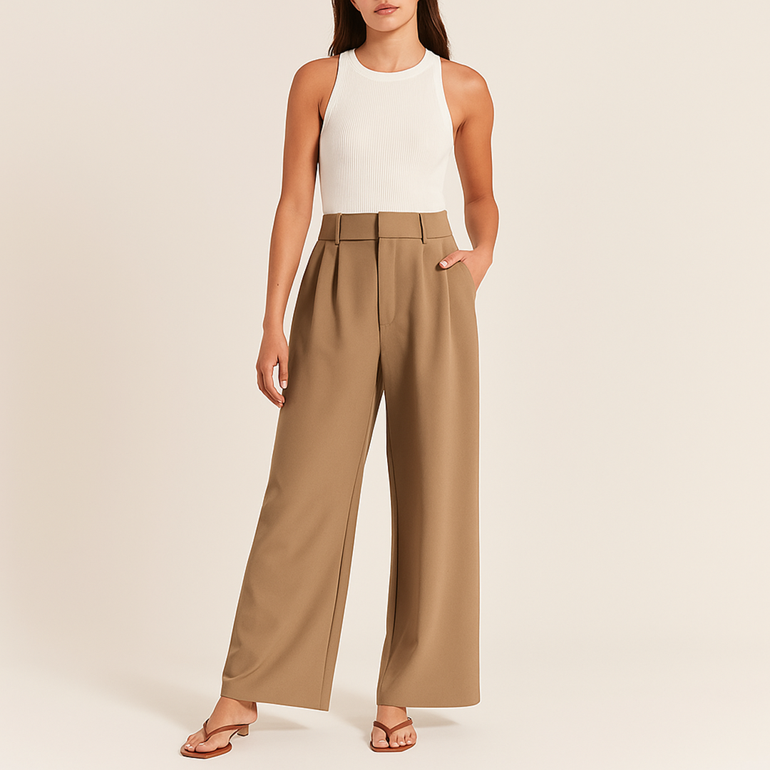 Spodnie Z Wysokim Stanem Dla Kobiet | Nowoczesne