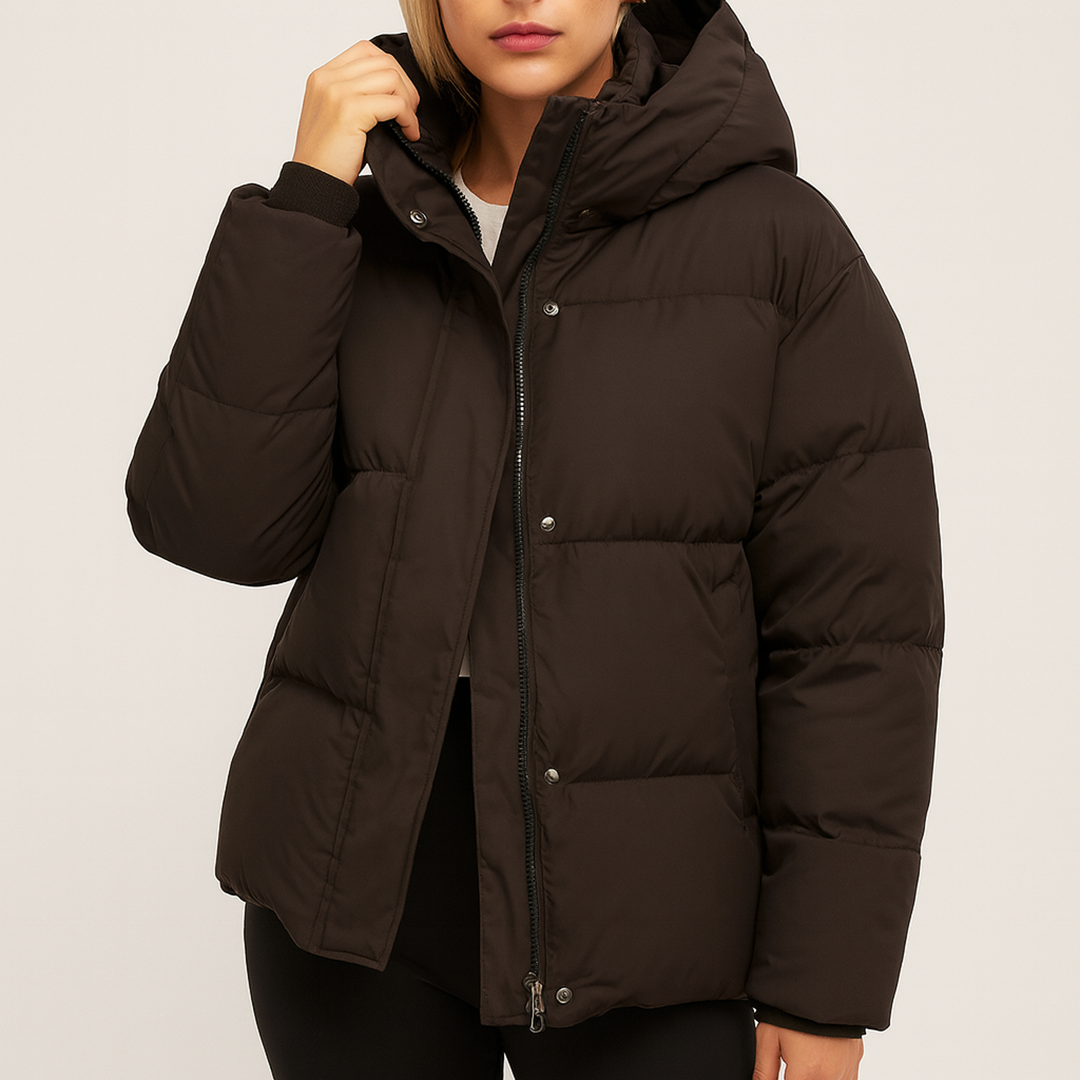 Damska Zimowa Puchowa Kurtka | Casualowa