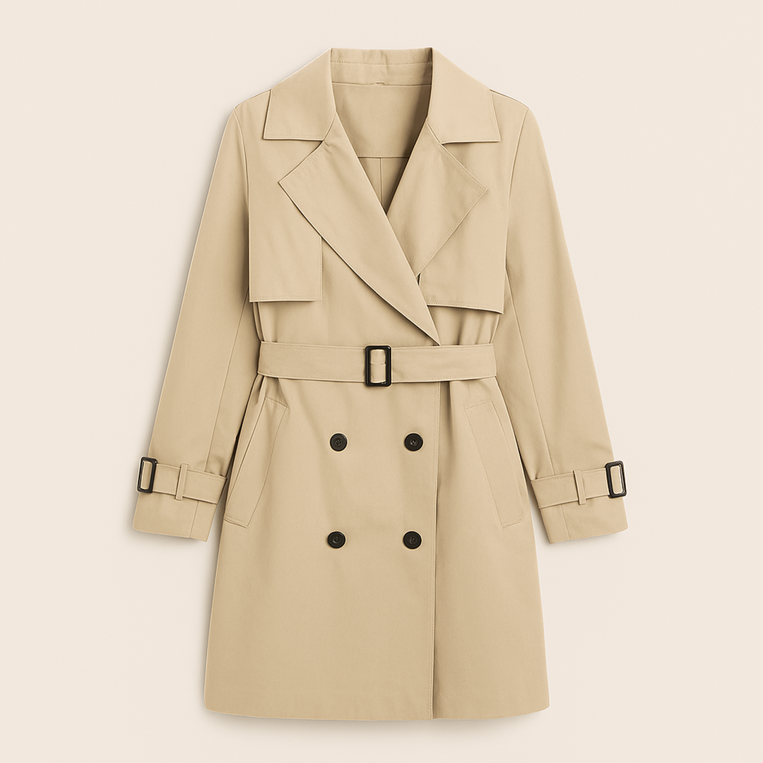 Codzienny Zimowy Płaszcz Trencz Dla Kobiet | Do Kolan