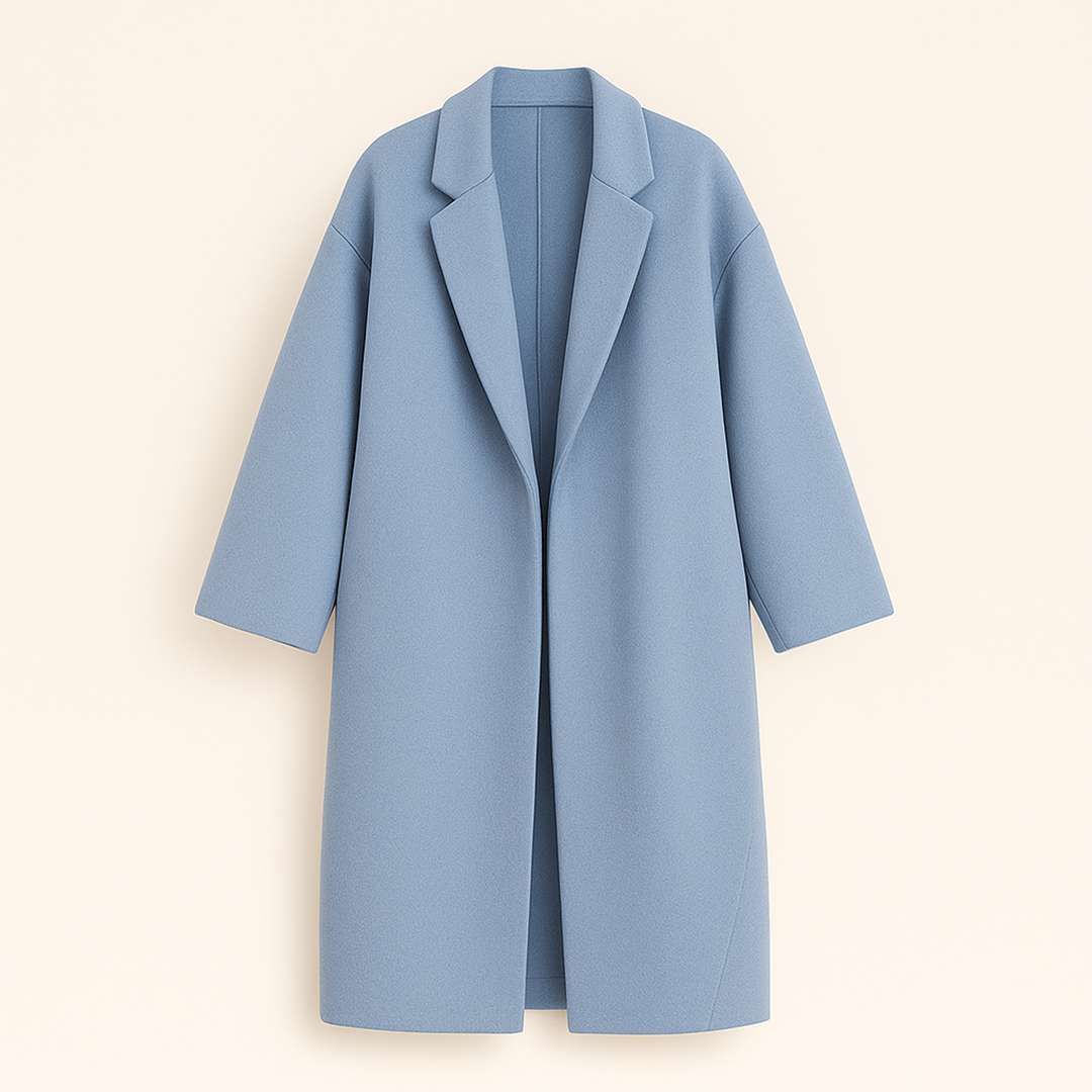 Zimowy Płaszcz Trencz Dla Kobiet | Długi