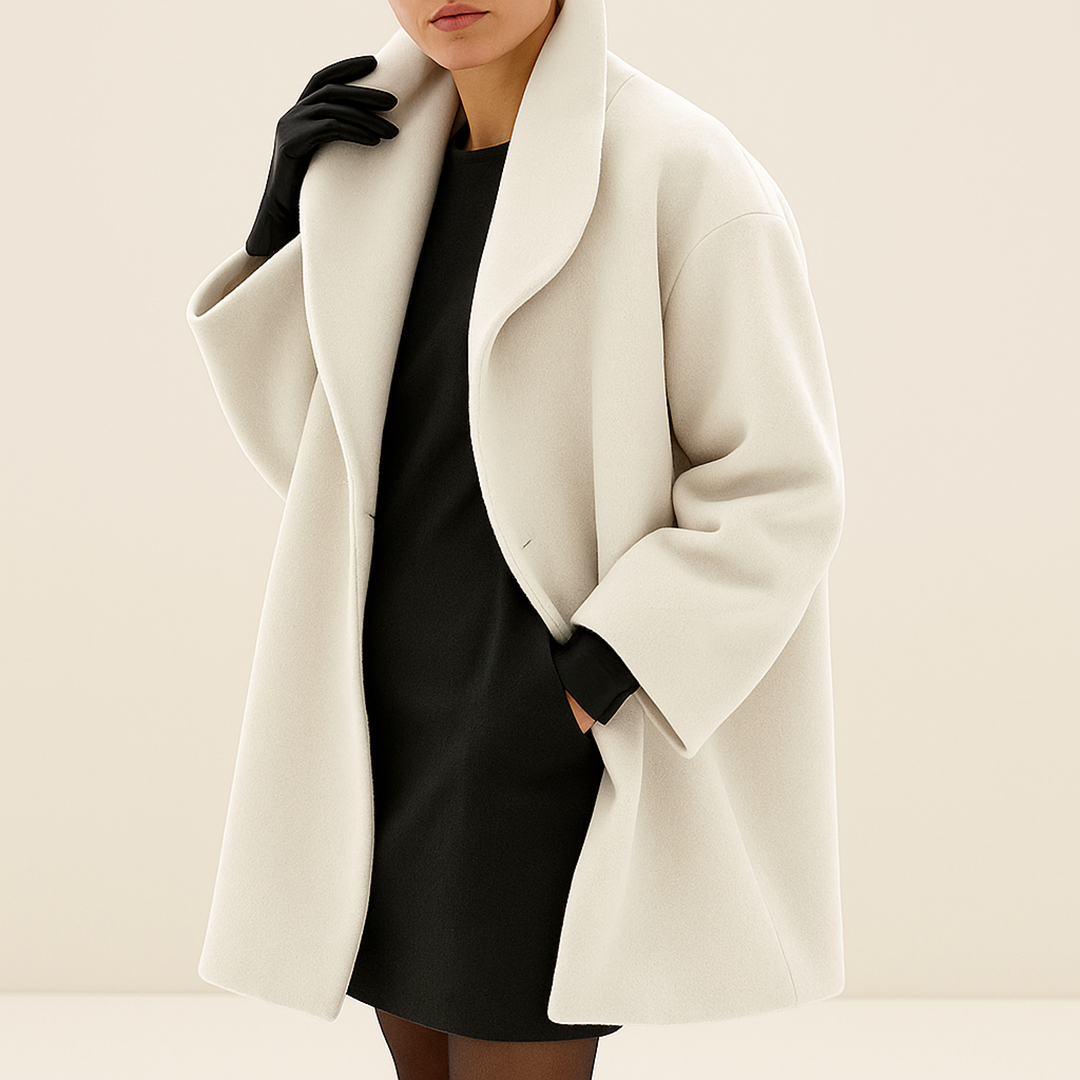 Damski Zimowy Płaszcz Trencz | Długi