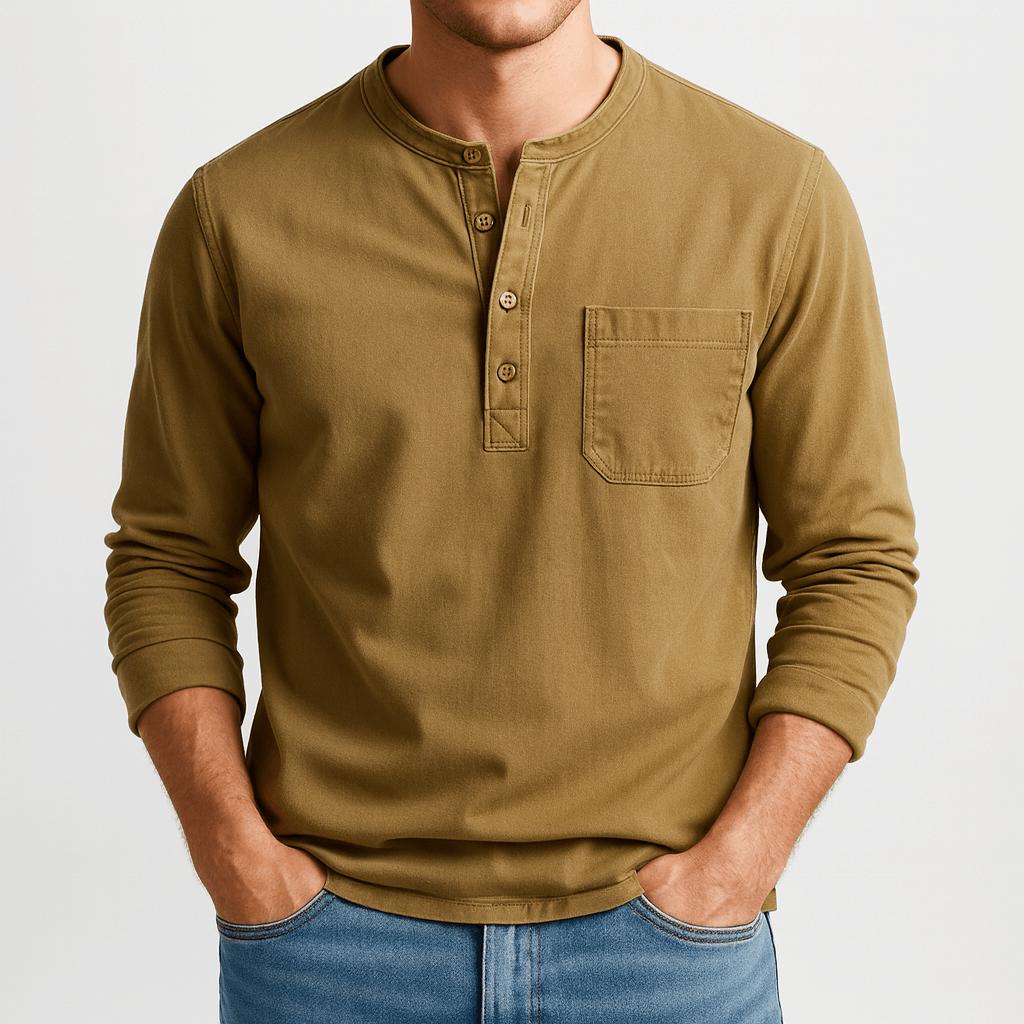 Wygodna i stylowa koszula z długim rękawem dla mężczyzn - idealna na każdą okazję