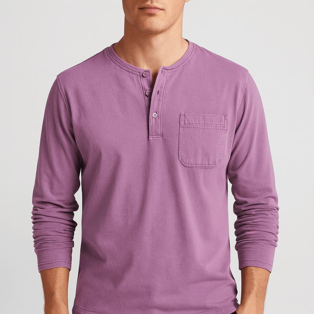 Wygodna i stylowa koszula z długim rękawem dla mężczyzn - idealna na każdą okazję