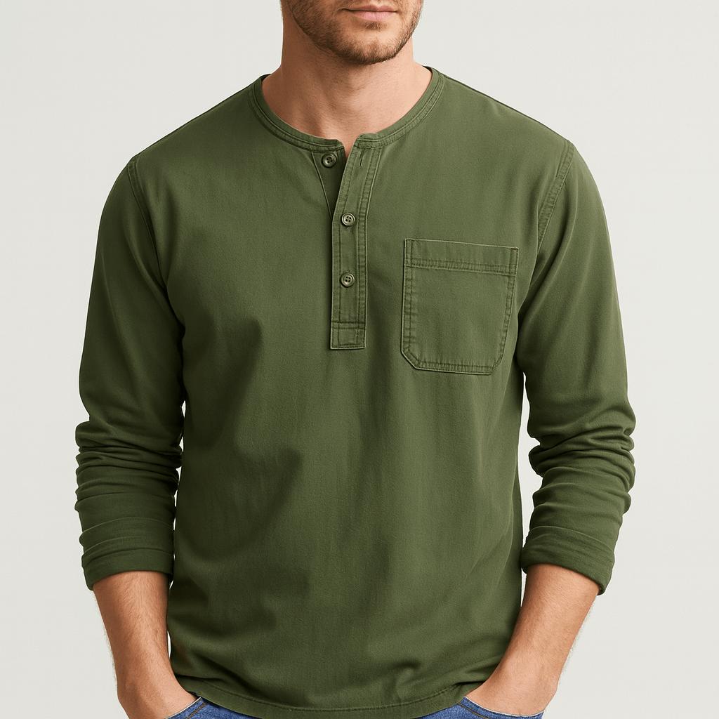 Wygodna i stylowa koszula z długim rękawem dla mężczyzn - idealna na każdą okazję