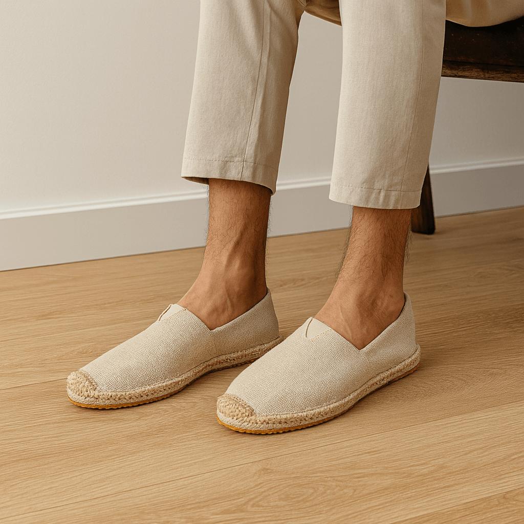 Wygodne i swobodne mokasyny wsuwane dla mężczyzn - lekkie, codzienne obuwie