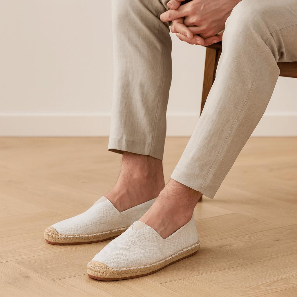 Wygodne i swobodne mokasyny wsuwane dla mężczyzn - lekkie, codzienne obuwie