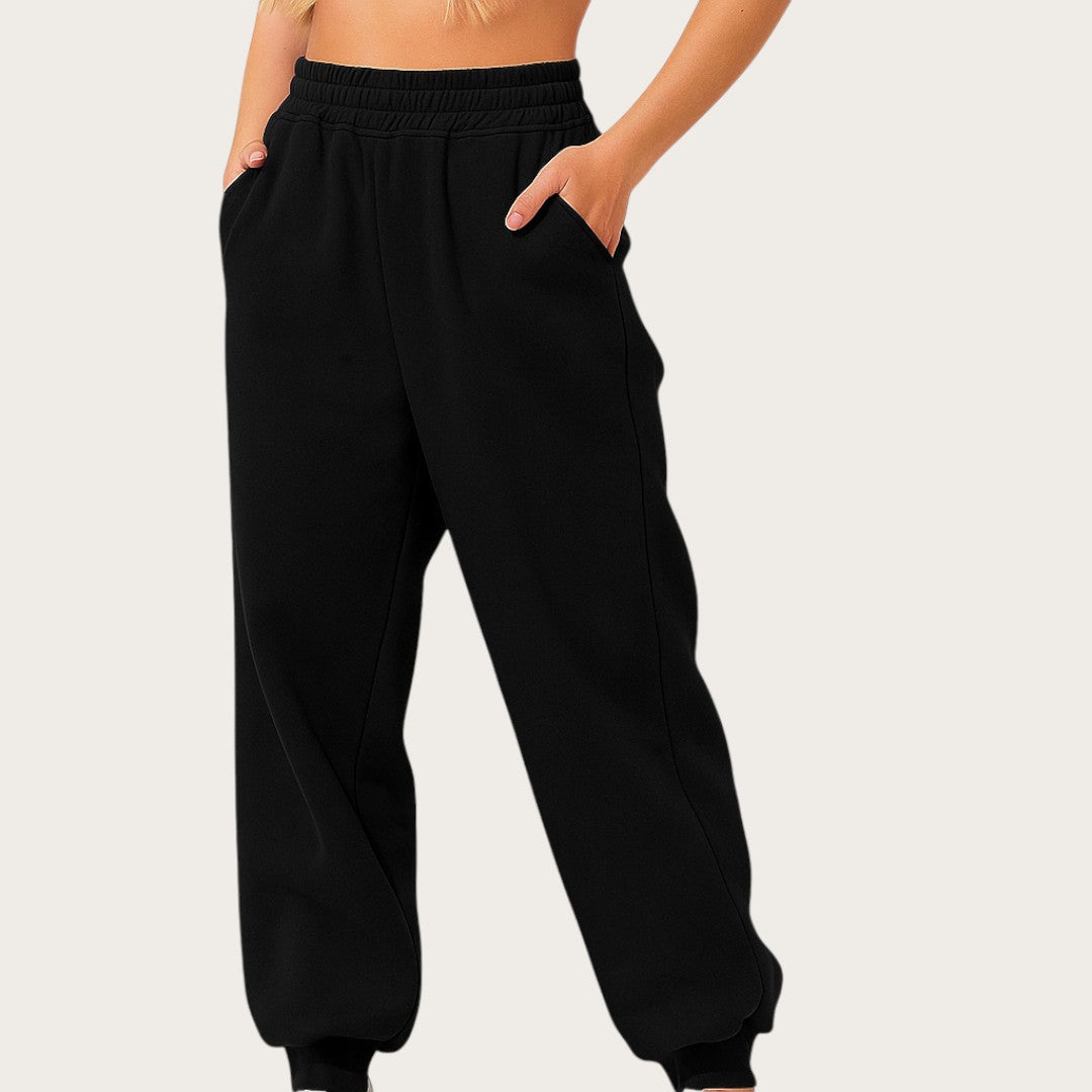 Damskie Spodnie Dresowe | Z Kieszenią