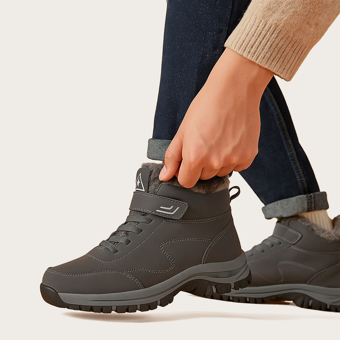 Damskie Zimowe Kozaki | Sznurowane