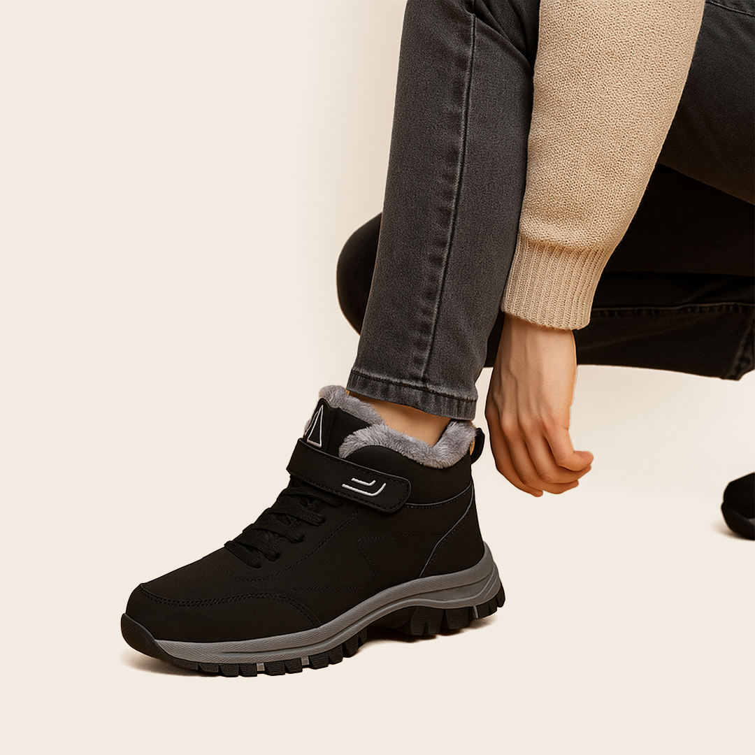 Damskie Zimowe Kozaki | Sznurowane