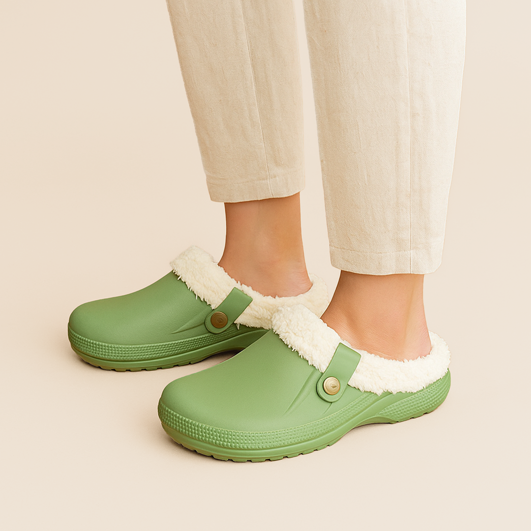 Damskie Zimowe Kapcie | Z Wyściółką