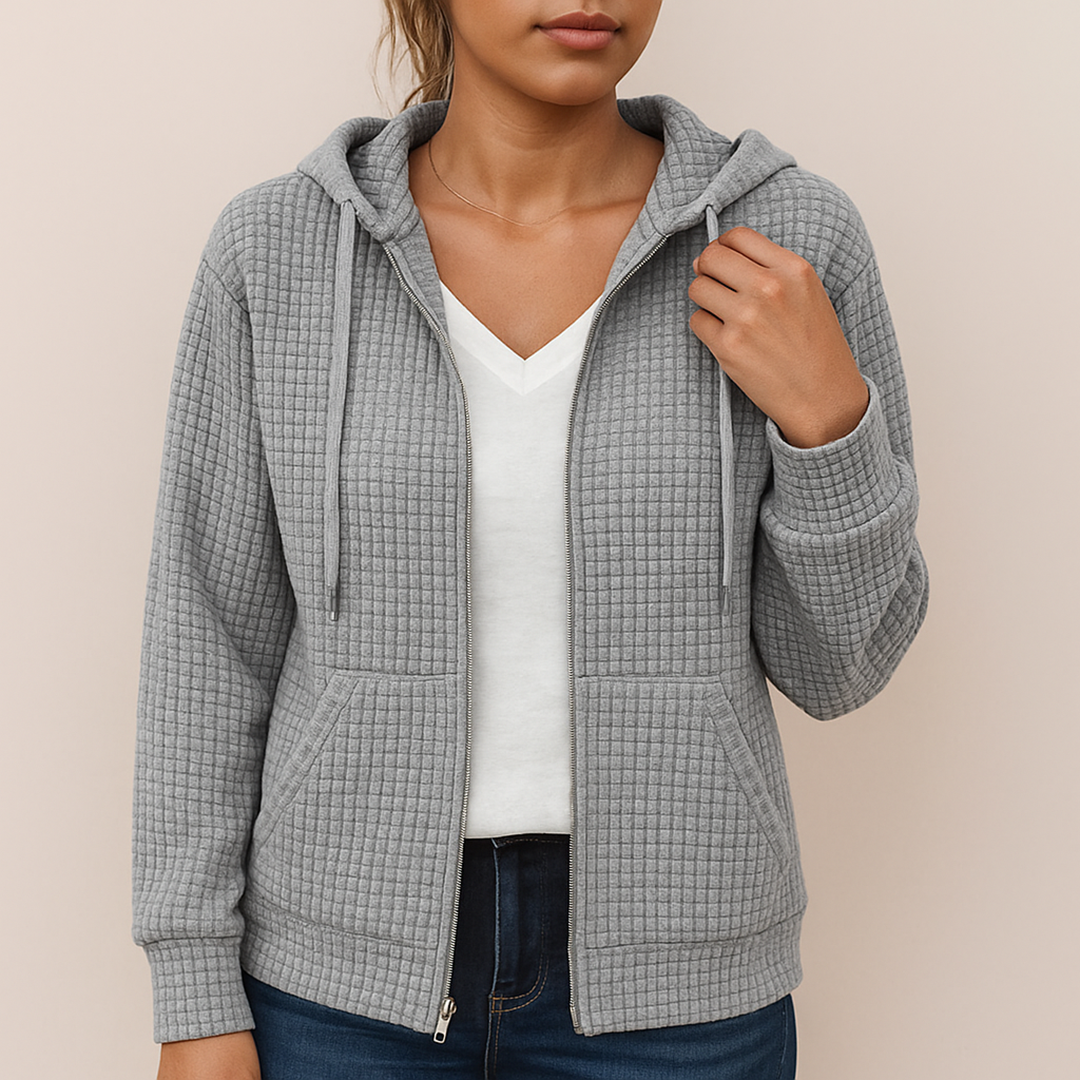 Stylowa Bluza Z Kapturem Dla Kobiet | Z Zamkiem