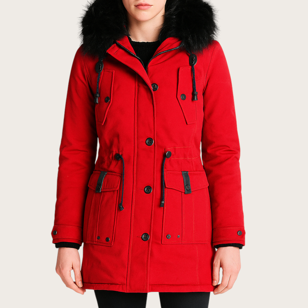 Zimowa Kurtka Dla Kobiet | Z Kapturem