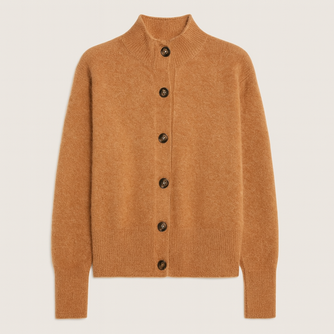 Damski Kardigan Na Guziki | Długi Rękaw