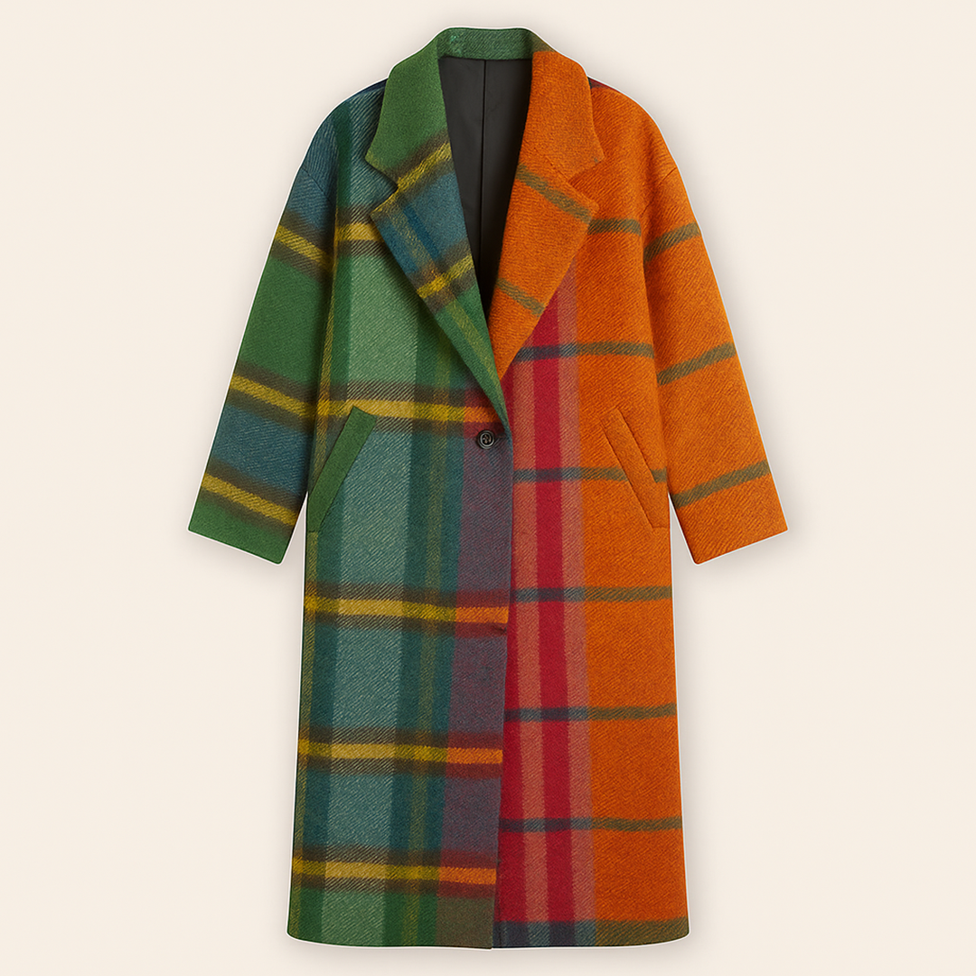 Damski Jesienny Długi Płaszcz Trencz | Codzienny