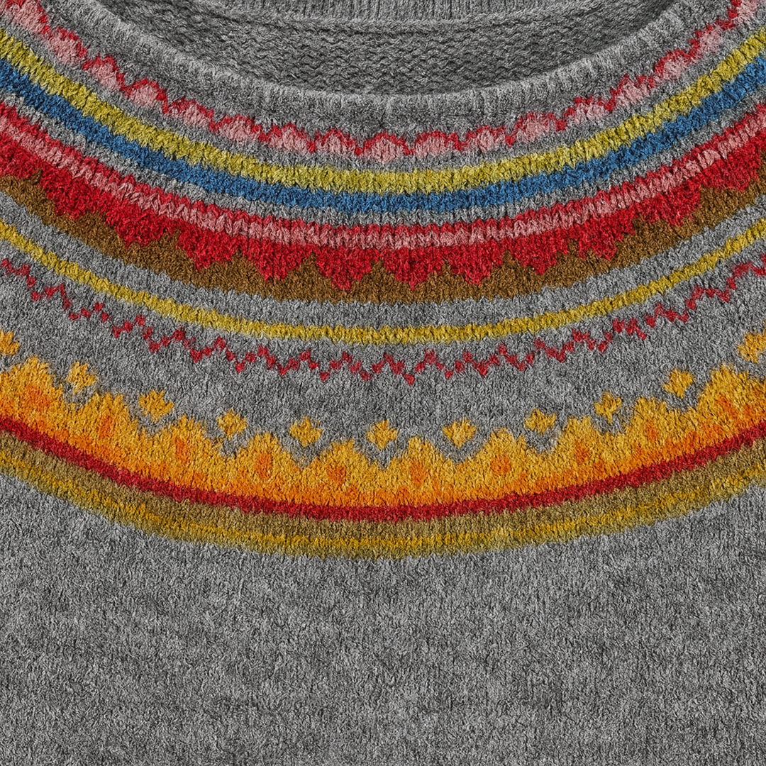 Damski Dzianinowy Sweter | Zimowy