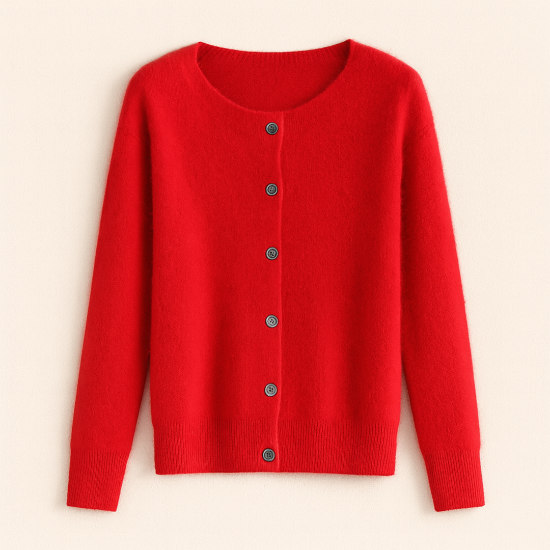 Damski Kardigan Na Guziki | Zimowy