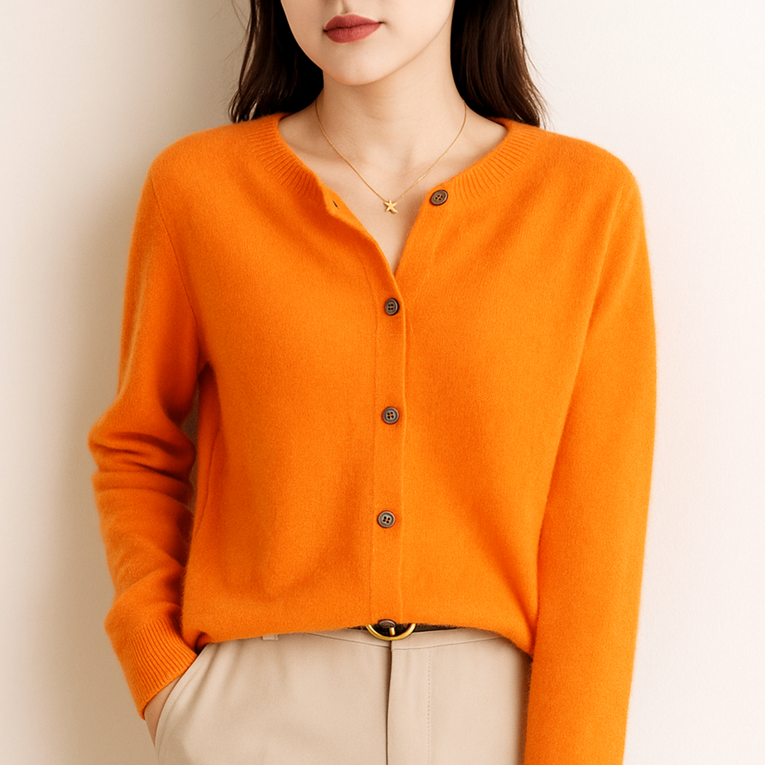 Damski Kardigan Na Guziki | Zimowy