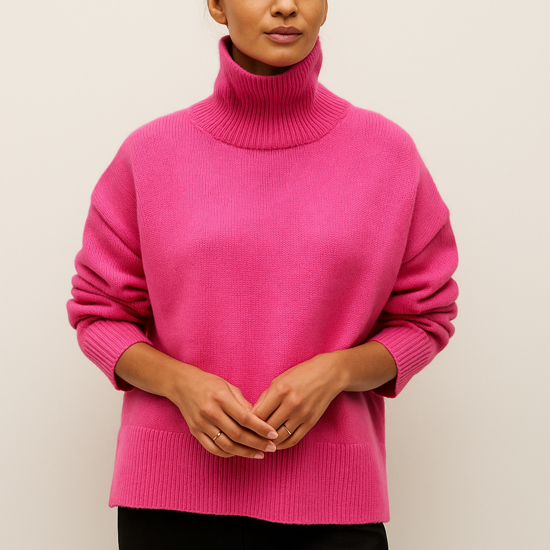 Damski Casualowy Długi Sweter | Golf