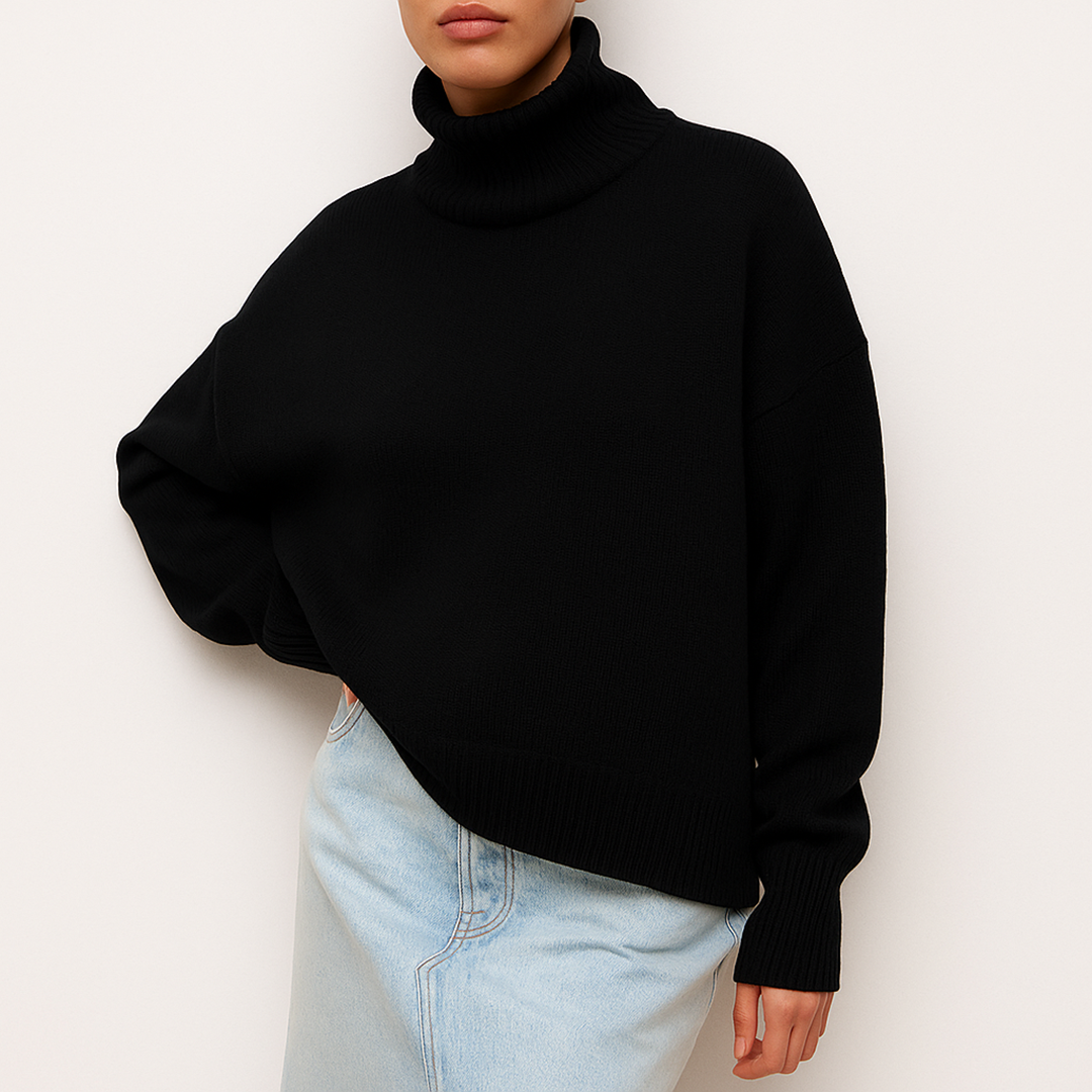 Damski Casualowy Długi Sweter | Golf