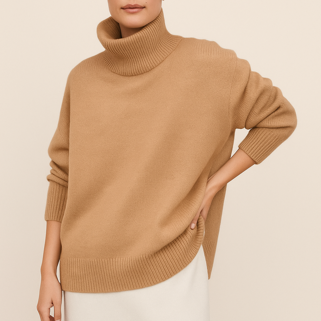 Damski Casualowy Długi Sweter | Golf