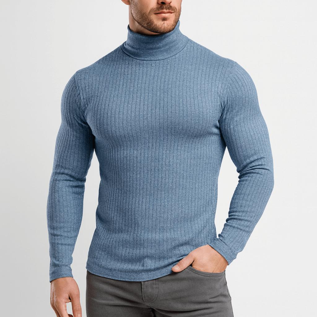 Dopasowana i przewiewna koszulka z golfem – niezbędny dla mężczyzn