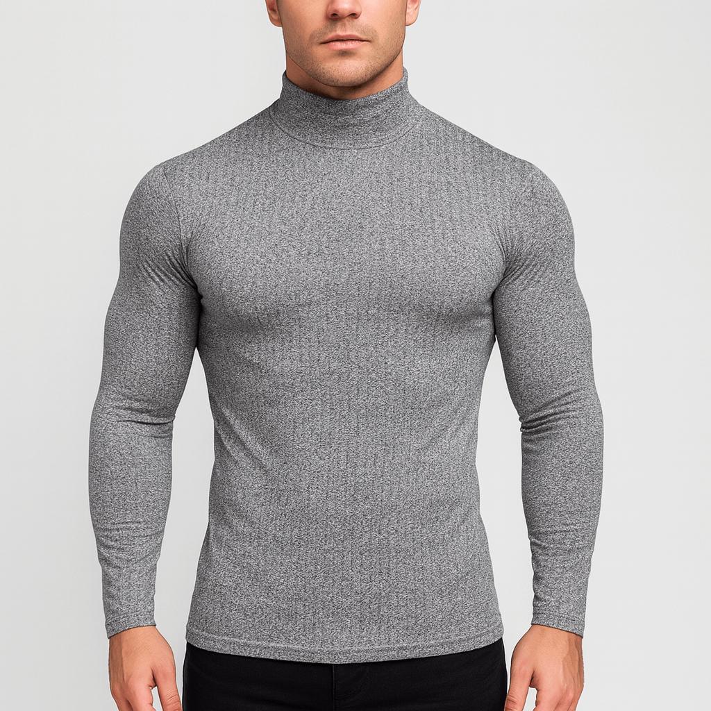 Dopasowana i przewiewna koszulka z golfem – niezbędny dla mężczyzn