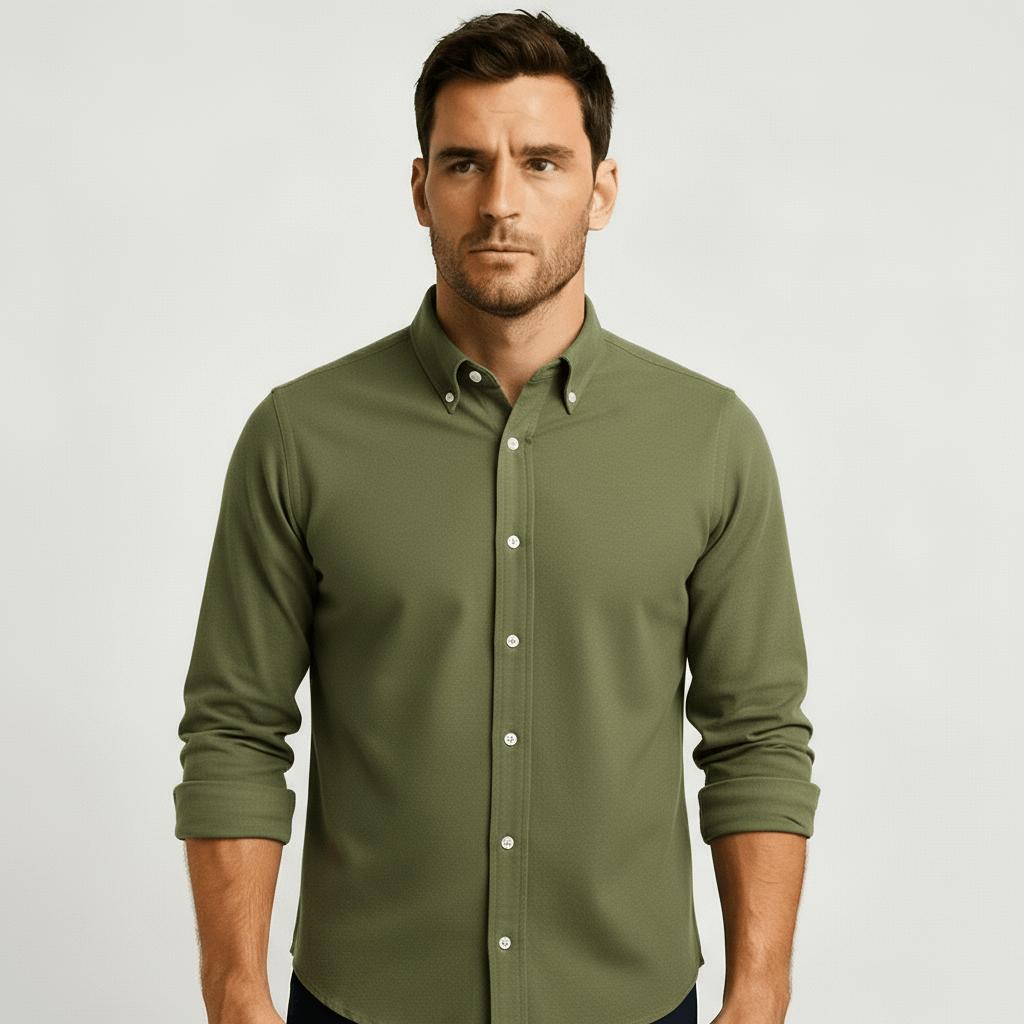 Elegancka koszula z długim rękawem dla pewnej elegancji i wygody