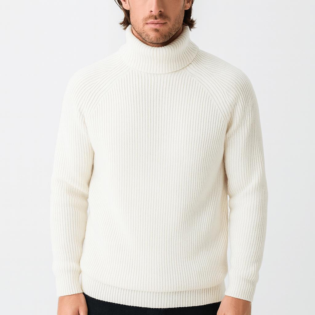 Elegancki golf z kaszmiru dla maksymalnego komfortu dla mężczyzn