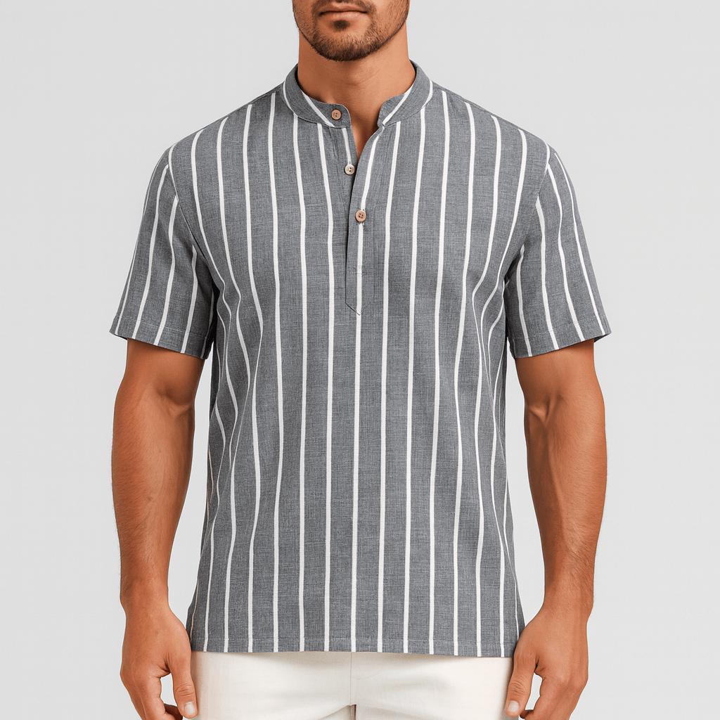 Koszulka polo marynarska z bawełny organicznej w ponadczasowym stylu marynarskim