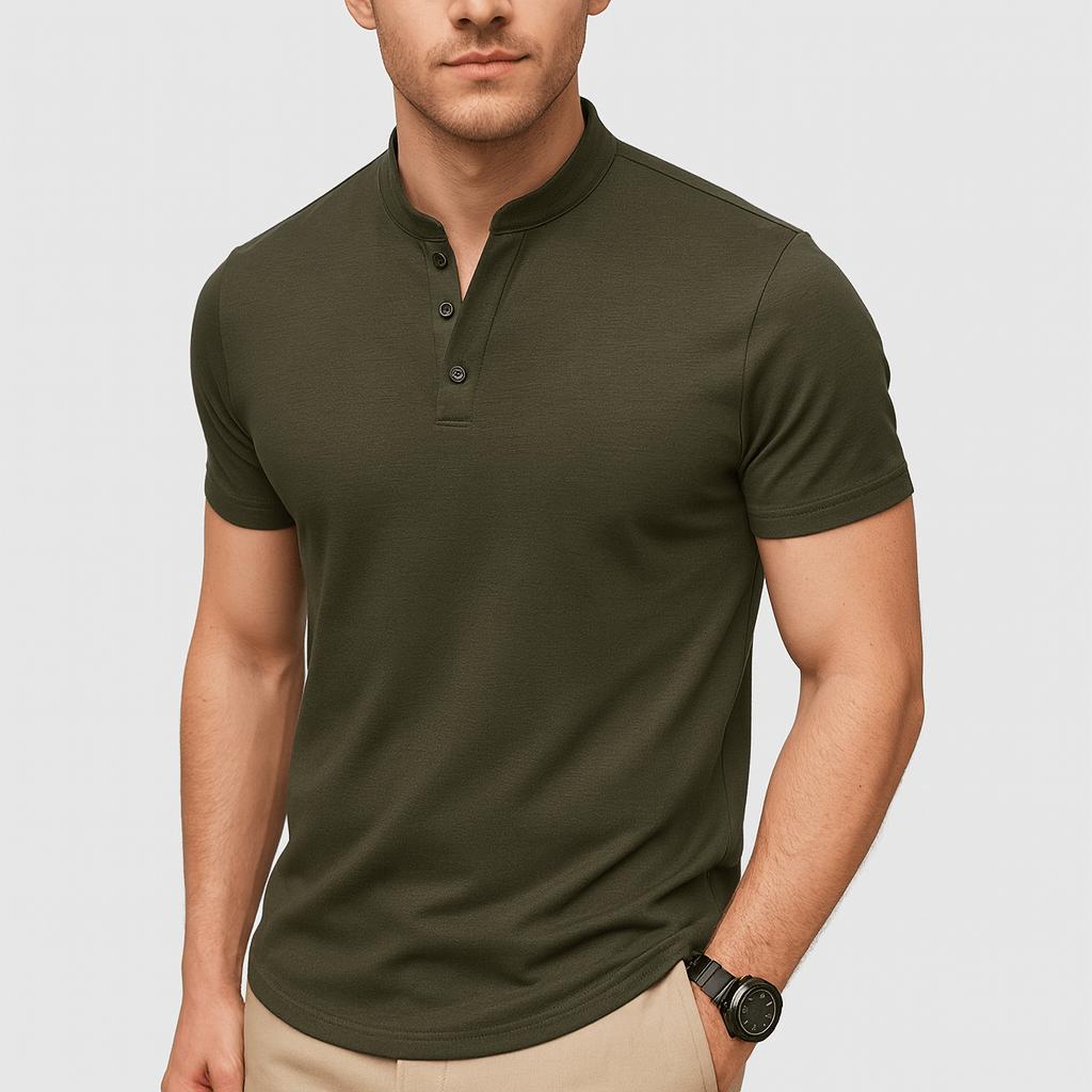 Letnia, stylowa koszulka polo o dopasowanym kroju dla mężczyzn
