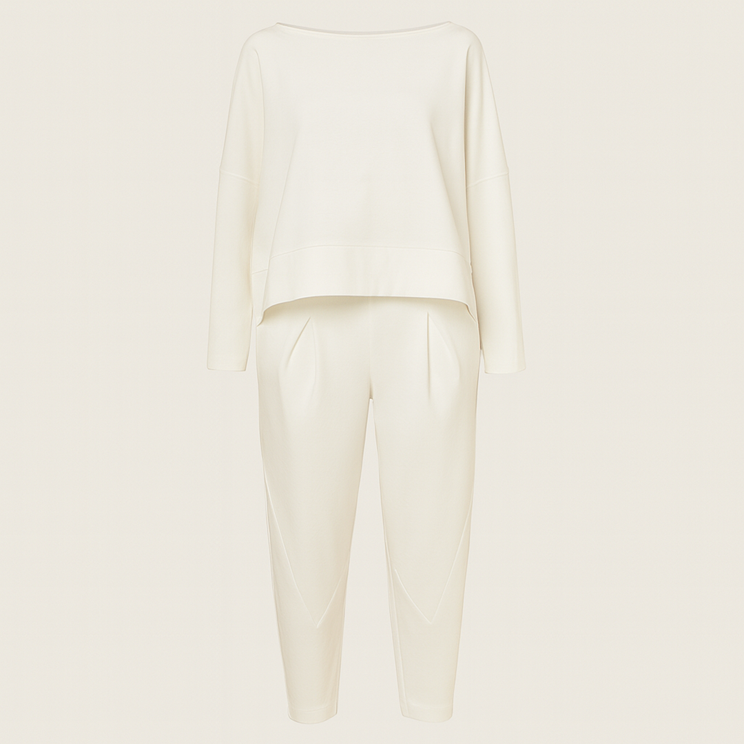 Damski Zestaw Top I Spodnie Haremki | Długi Rękaw