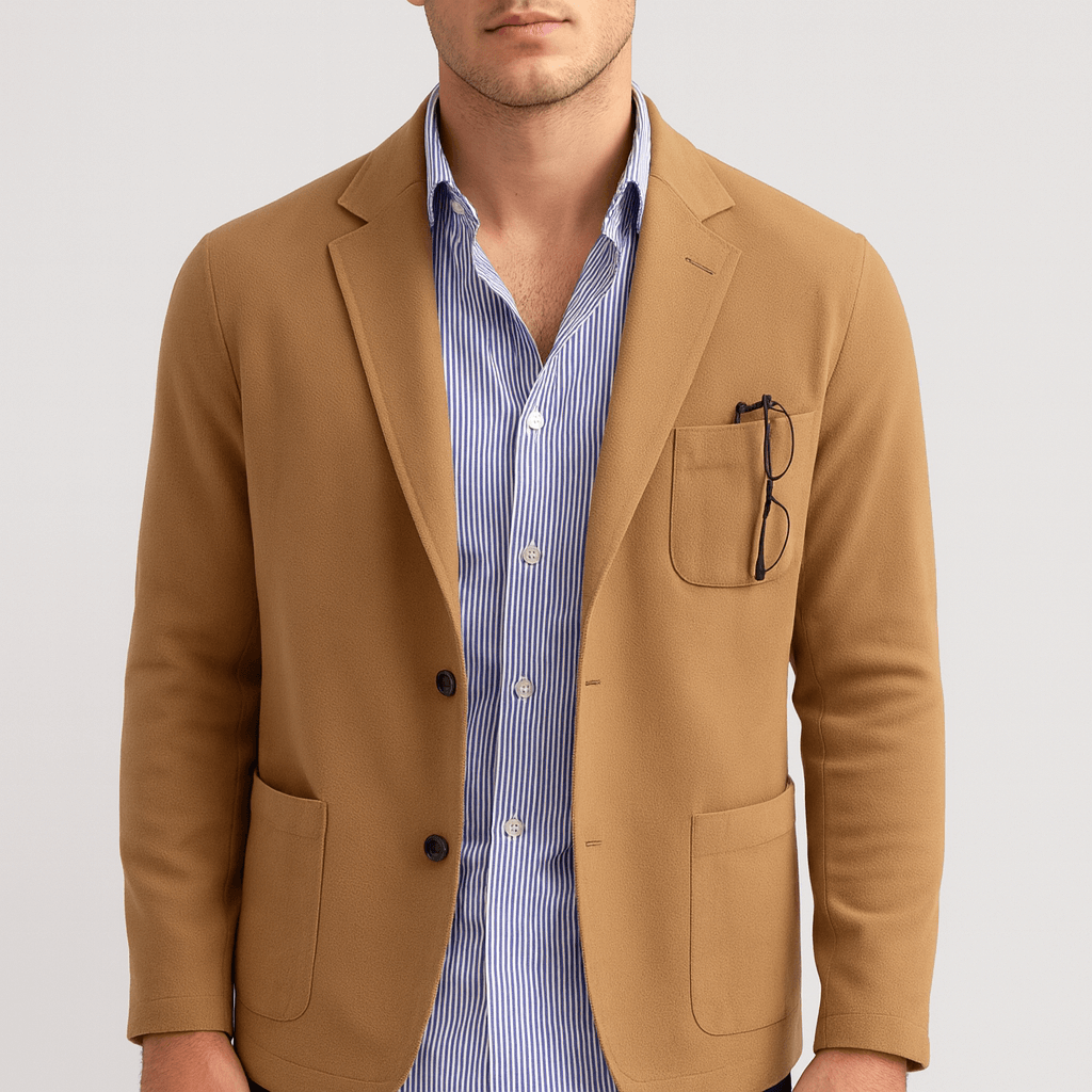 Blezery o dopasowanym kroju z wyciętymi klapami