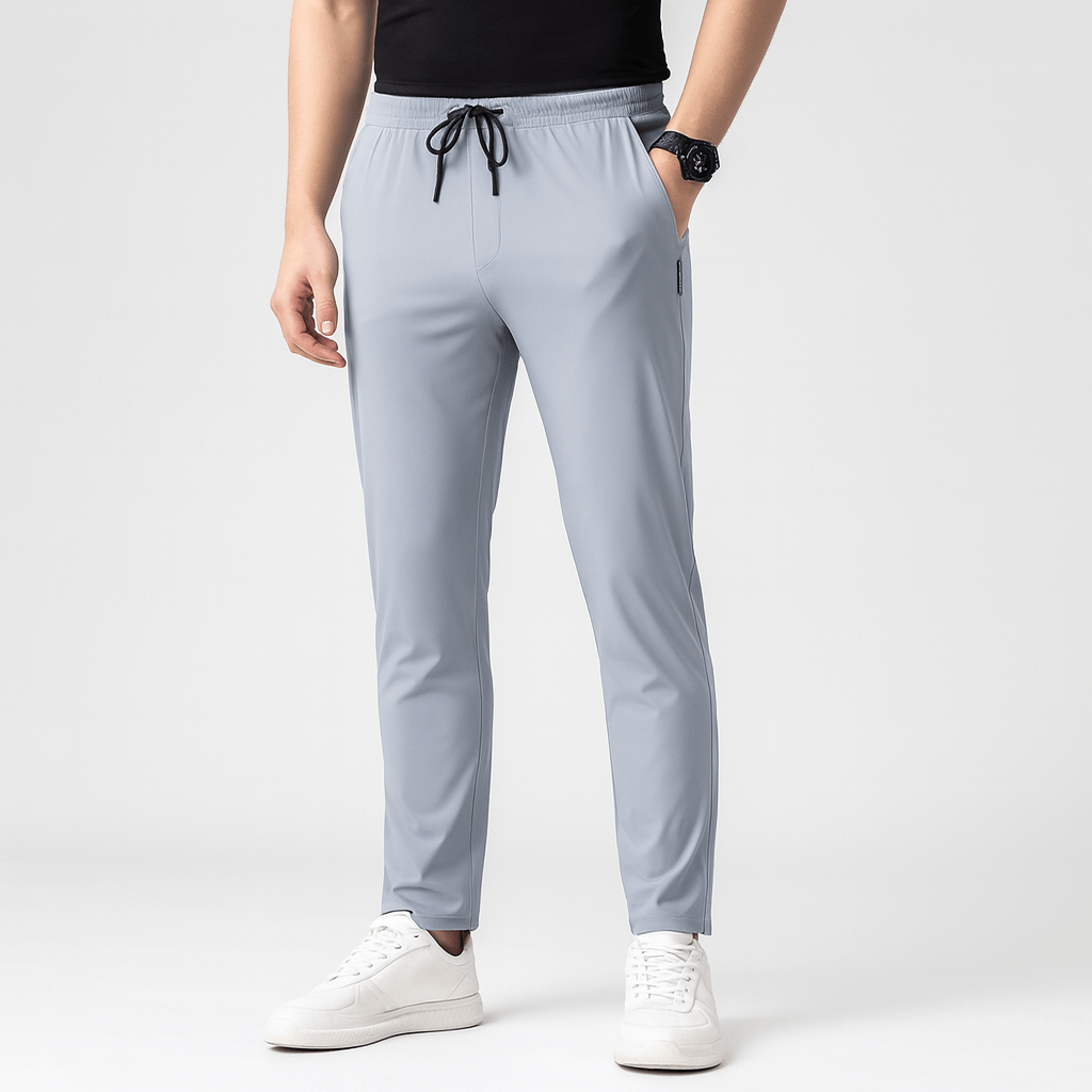 Elastyczne spodnie dresowe odprowadzające wilgoć