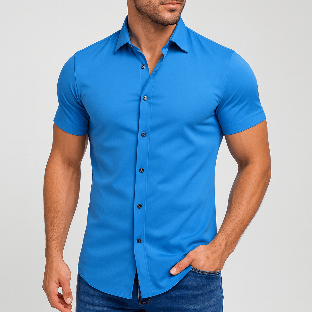 Elegancka koszula o dopasowanym kroju i dopasowanym kroju