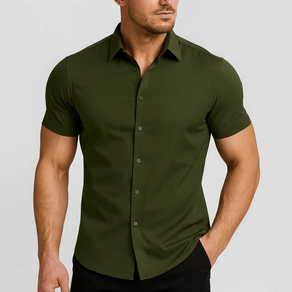 Elegancka koszula o dopasowanym kroju i dopasowanym kroju