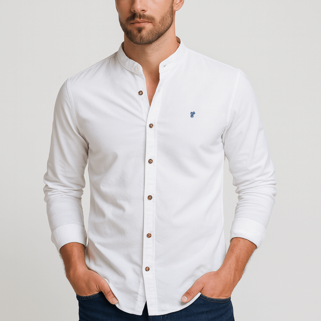 Klasyczna koszula męska z wysokiej jakości materiałów