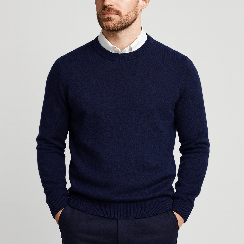 Klasyczny kaszmirowy sweter