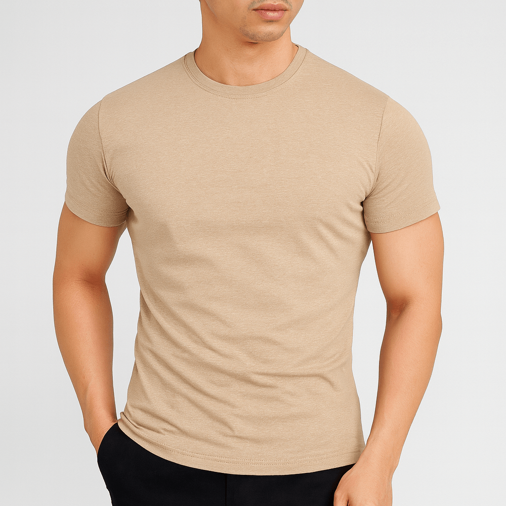 Koszula bawełniana z marszczeniami i dopasowanym krojem