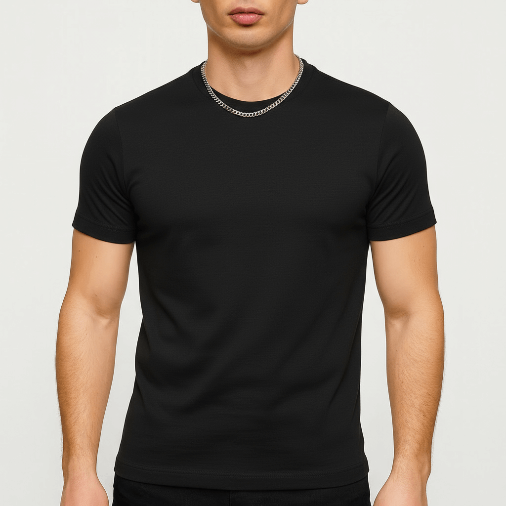 Koszula bawełniana z marszczeniami i dopasowanym krojem