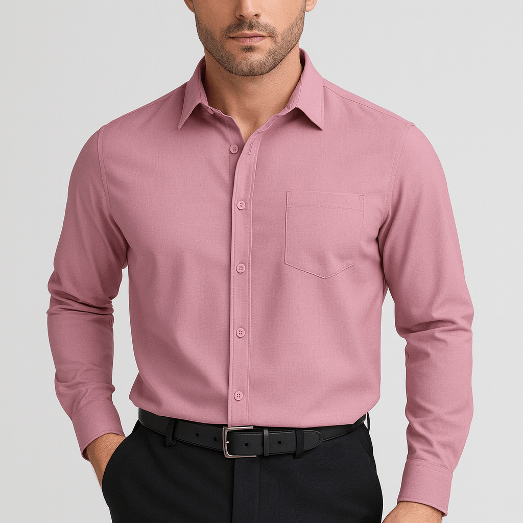 Koszula biznesowa formalna o regularnym kroju