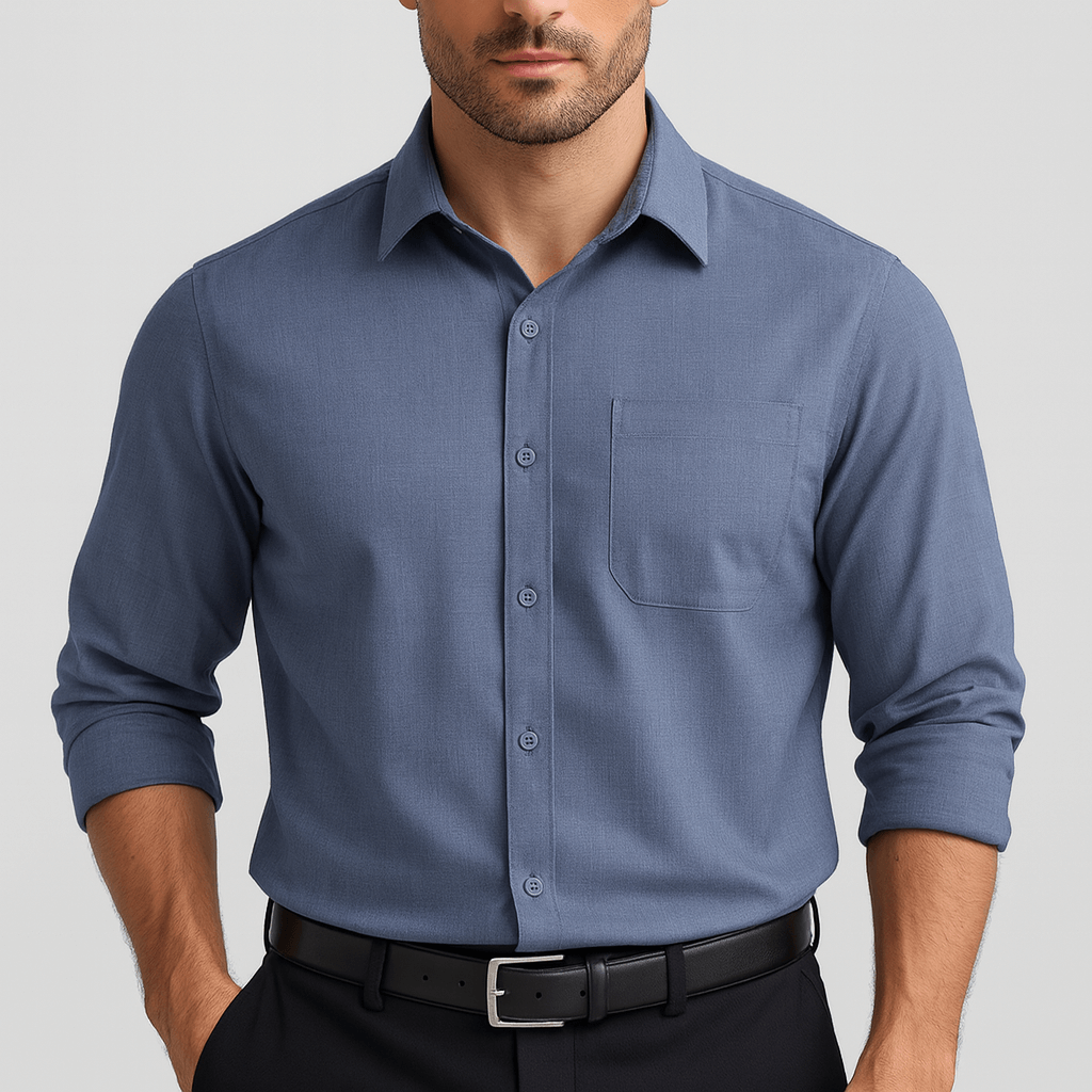 Koszula biznesowa formalna o regularnym kroju