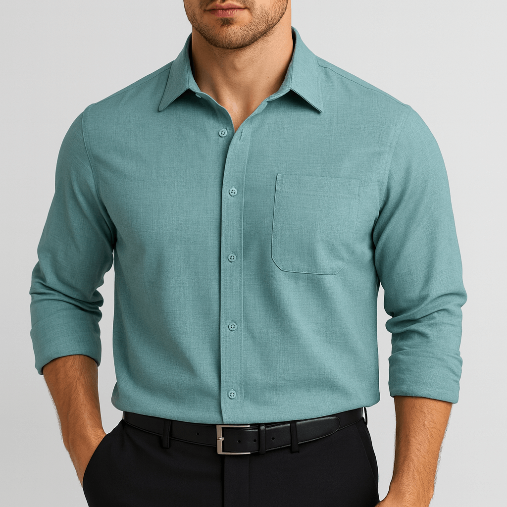 Koszula biznesowa formalna o regularnym kroju