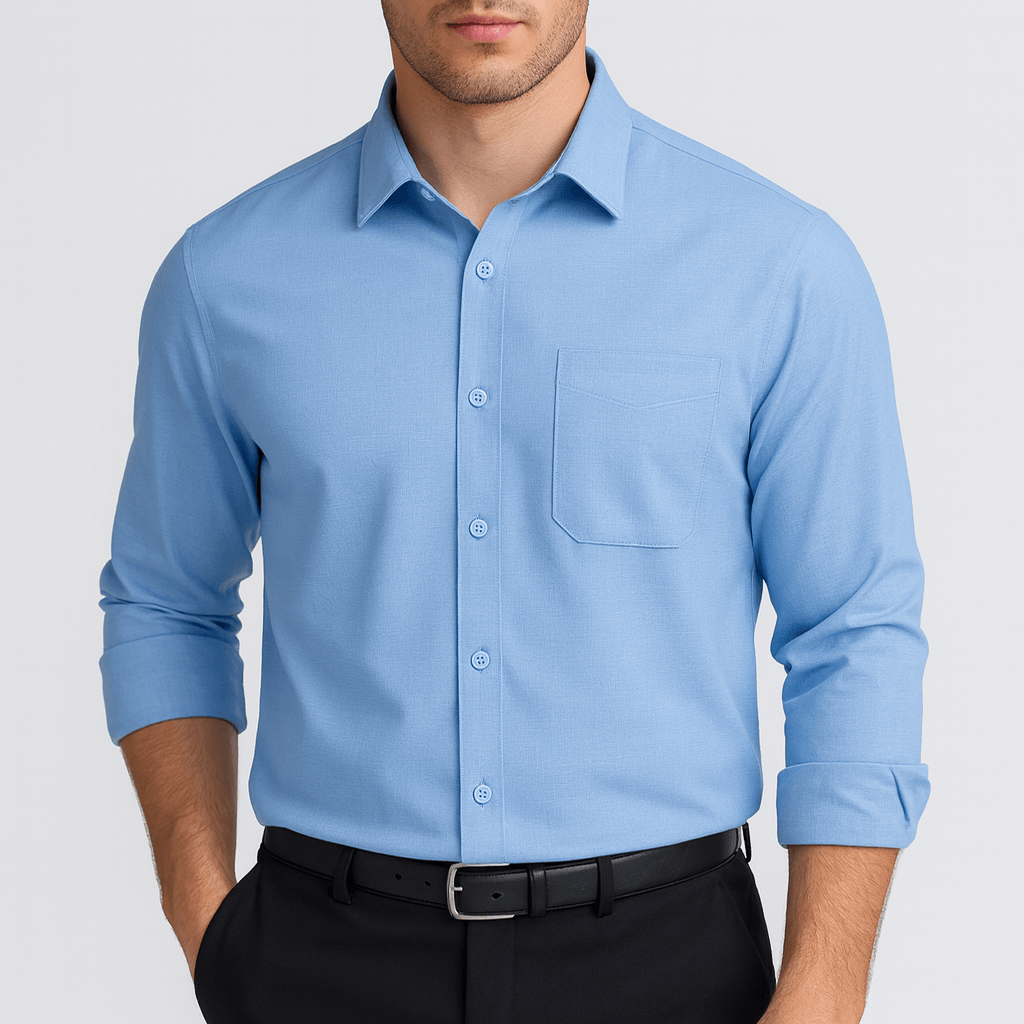 Koszula biznesowa formalna o regularnym kroju