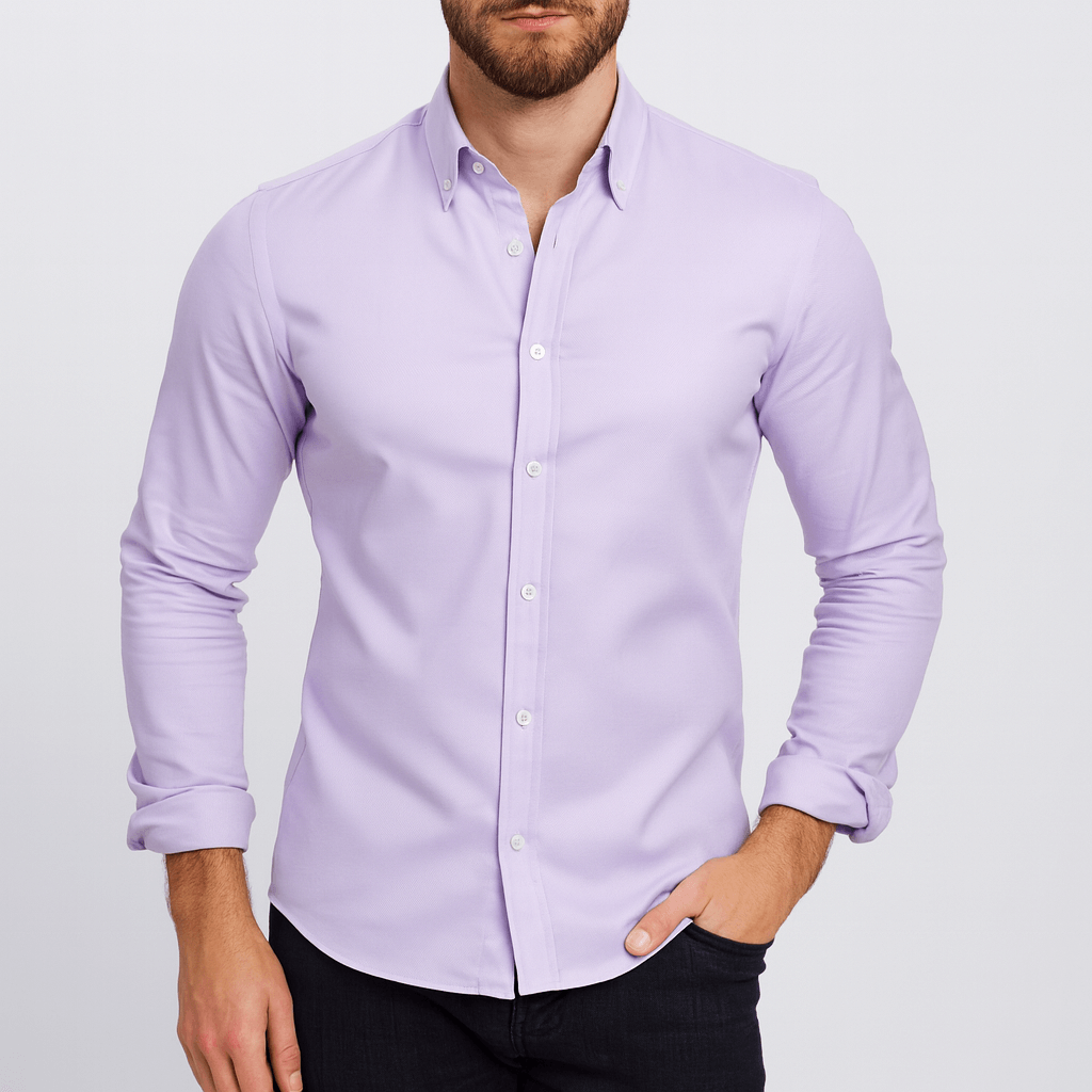 Koszula formalna z ukrytym zamkiem