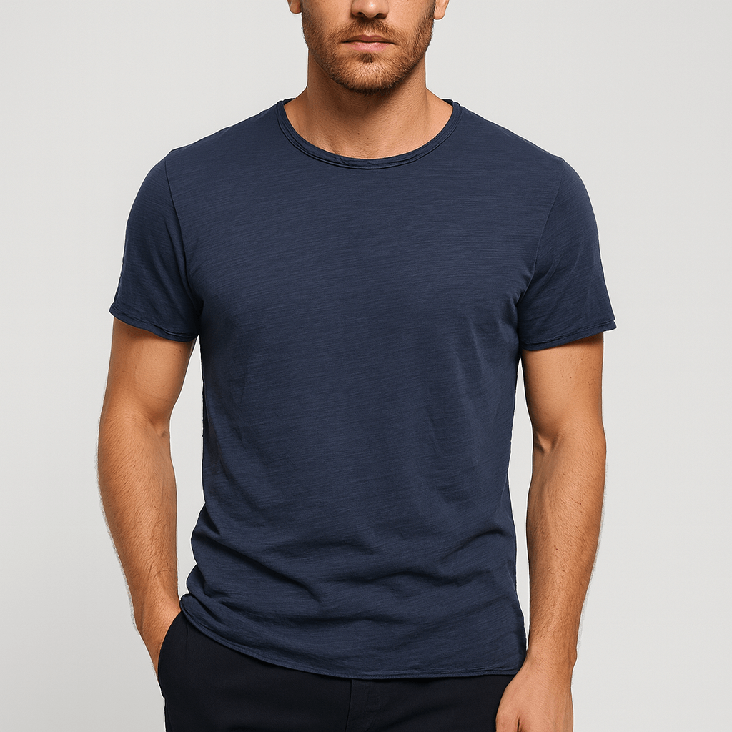 Lekka bawełniana koszula o dopasowanym kroju