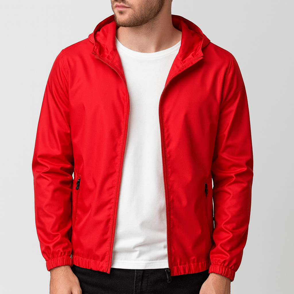 Lekka, wodoodporna kurtka wiatrówka