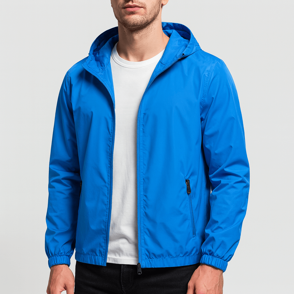 Lekka, wodoodporna kurtka wiatrówka