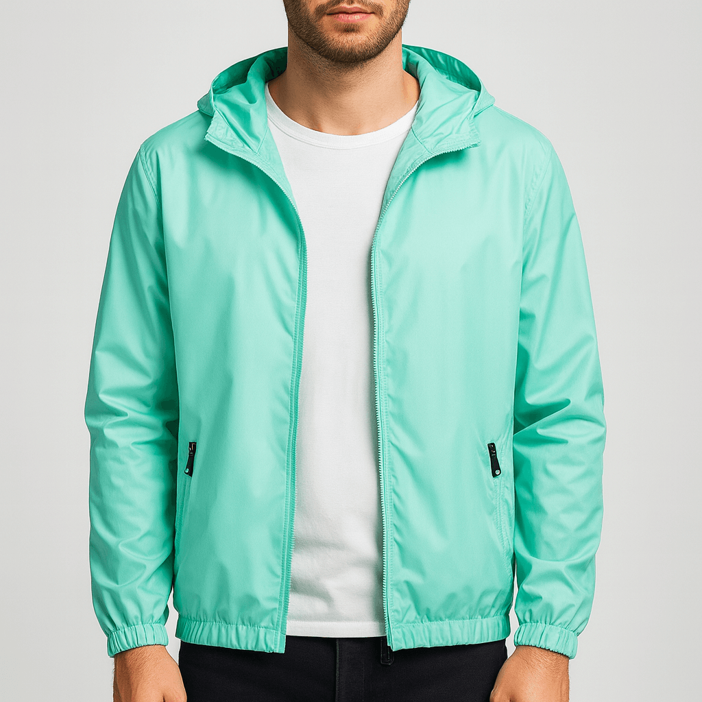 Lekka, wodoodporna kurtka wiatrówka