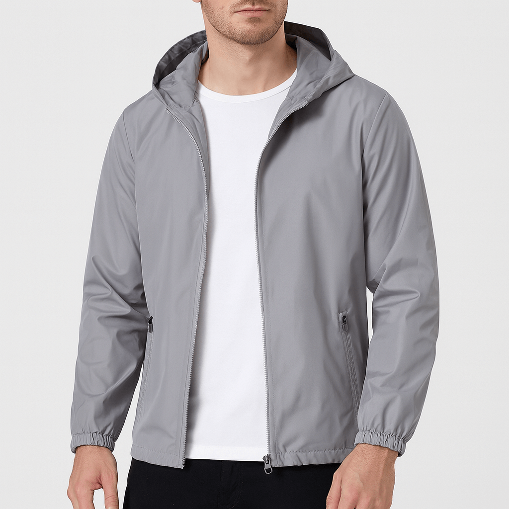 Lekka, wodoodporna kurtka wiatrówka