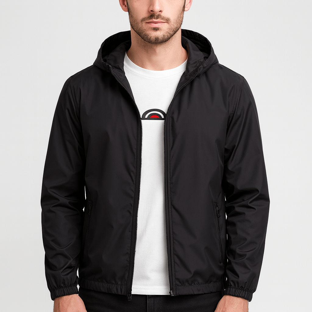 Lekka, wodoodporna kurtka wiatrówka